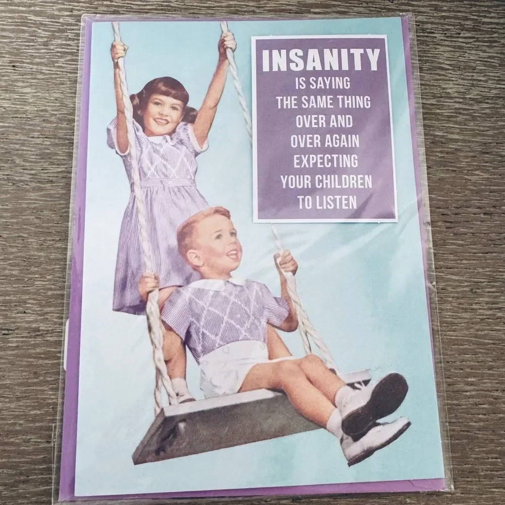 Funny Vintage Meme Graphic Mother’s Day Greeting Card